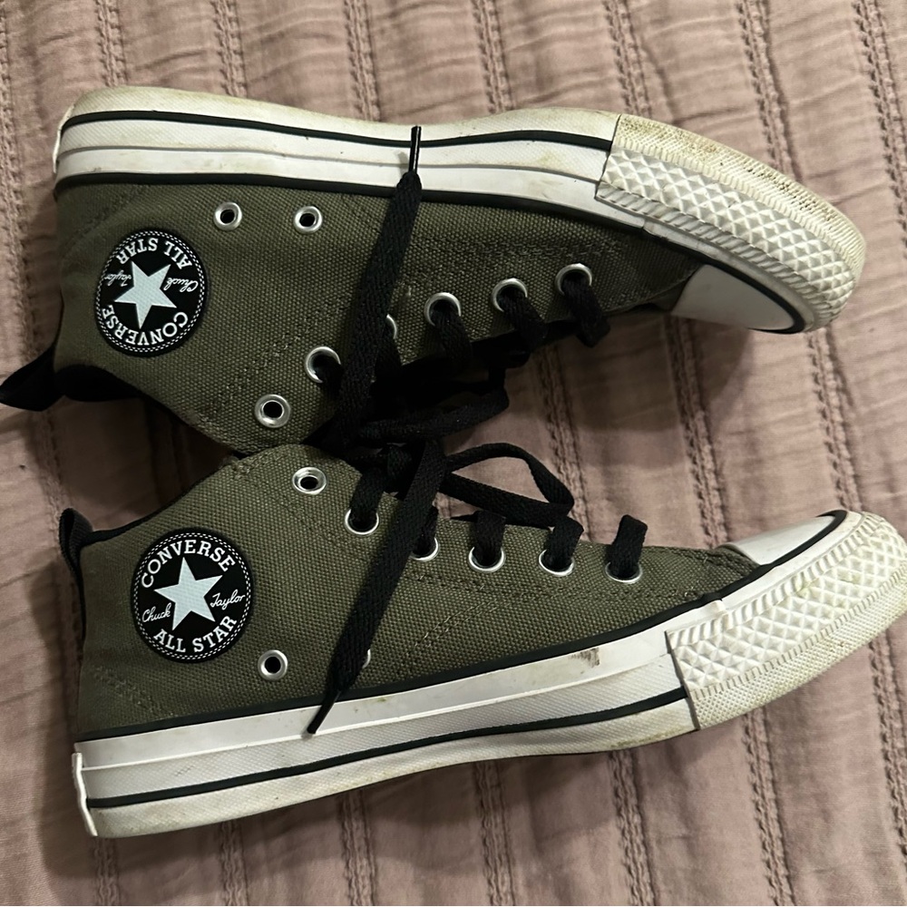 Converse Kids' Green High-Top Sneakers